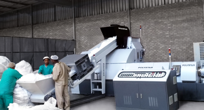 PP raffia recycling machine